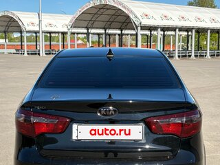 2013 Kia Rio 5-speed III, чёрный, 1100000 рублей, вид 4