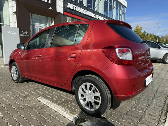2014 Renault Sandero II, красный - вид 17