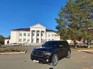 2012 Infiniti QX56 II, пурпурный, 2150000 рублей, вид 2
