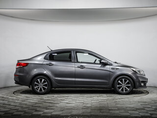 2015 Kia Rio III Рестайлинг, серый, 1062456 рублей, вид 4
