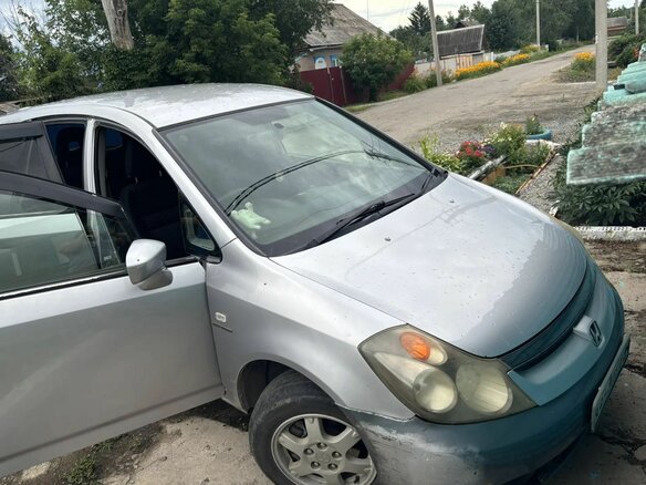 2003 Honda Stream I Рестайлинг, серый, 350000 рублей - вид 6