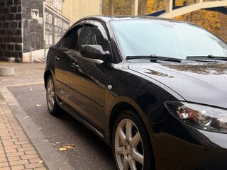 2008 Mazda 3 I (BK) Рестайлинг, чёрный, 385000 рублей, вид 1