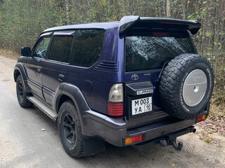 1998 Toyota Land Cruiser Prado 90 Series, синий, 1300000 рублей, вид 4