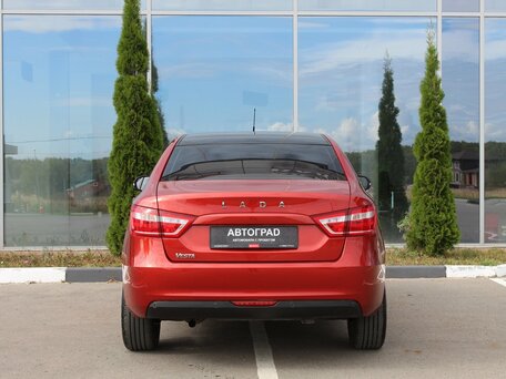 2020 Lada (ВАЗ) Vesta I, красный, 990000 рублей, вид 5