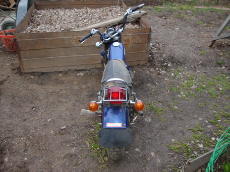 1978 Honda Ape 50, синий, 125000 рублей, вид 3