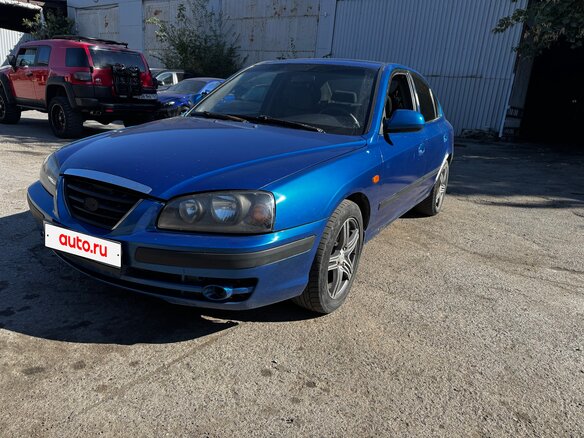 2004 Hyundai Elantra III (XD2) Рестайлинг, синий, 180000 рублей