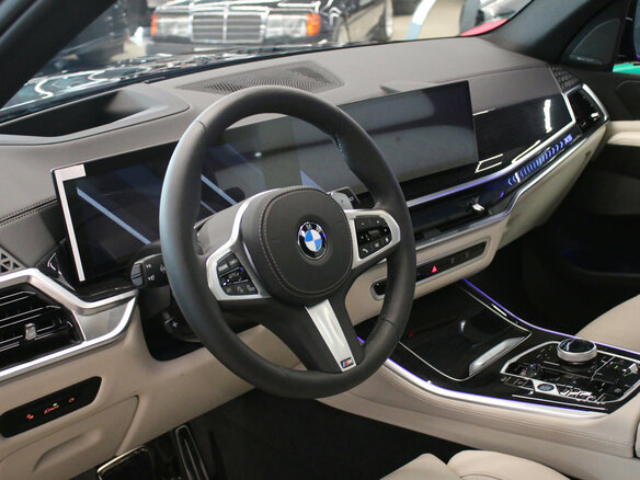 2025 BMW X5 30d IV (G05/G18) Рестайлинг, синий - вид 14