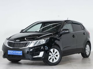 2014 Kia Rio 6-speed III, чёрный, 999000 рублей, вид 3