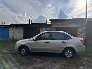 2013 Lada (ВАЗ) Granta I, серебристый, 420000 рублей, вид 2