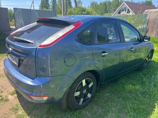 2008 Ford Focus II Рестайлинг, синий, 525000 рублей, вид 4