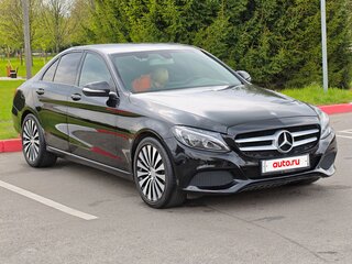 2017 Mercedes-Benz C-Класс 180 9G-TRONIC IV (W205), чёрный, 1780000 рублей, вид 3