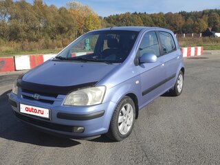 2003 Hyundai Getz I, фиолетовый, 350000 рублей, вид 1