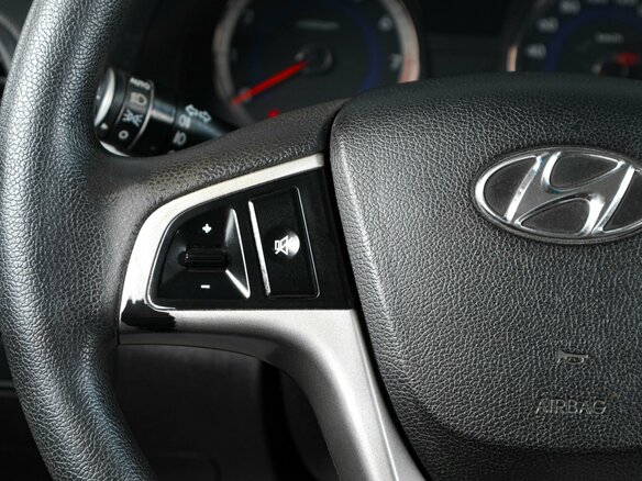 2016 Hyundai Solaris I Рестайлинг, синий, 979000 рублей - вид 13