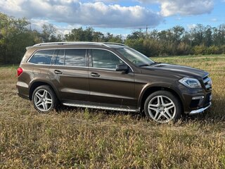 2014 Mercedes-Benz GL-Класс 400 II (X166), коричневый, 2500000 рублей, вид 3