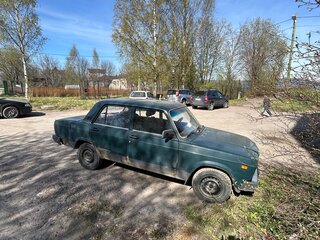 2006 Lada (ВАЗ) 2107, зелёный, 90000 рублей, вид 3