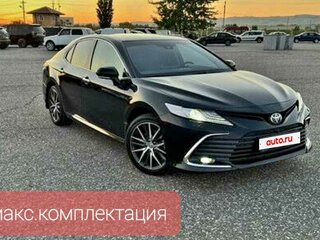 2023 Toyota Camry VIII (XV70) Рестайлинг, чёрный, 4990000 рублей, вид 1