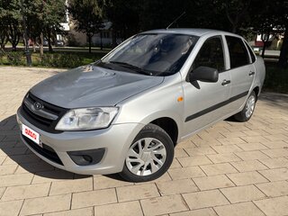 2013 Lada (ВАЗ) Granta I, серебристый, 300000 рублей, вид 1