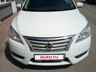 2015 Nissan Sentra VII (B17), белый, 730000 рублей, вид 2