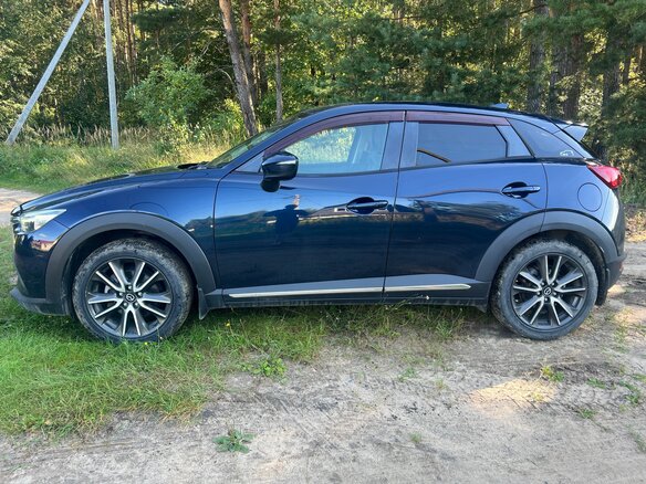 2015 Mazda CX-3 I, синий, 1590000 рублей - вид 5