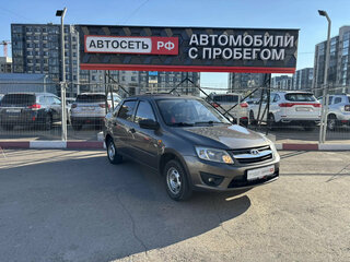 2015 Lada (ВАЗ) Granta I, коричневый, 430000 рублей, вид 5