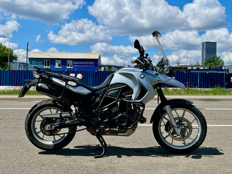 2009 BMW F 650 GS, серебристый, 480000 рублей, вид 1