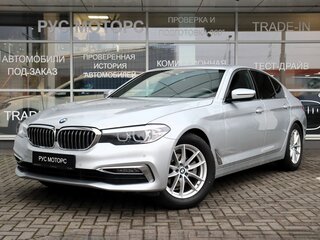 2019 BMW 5 серии 520d xDrive VII (G30/G31/G38), серый, 3400000 рублей, вид 1