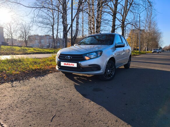 2023 Lada (ВАЗ) Granta I Рестайлинг, серый, 839000 рублей - вид 3