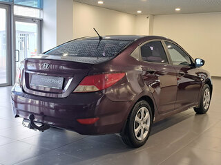 2011 Hyundai Solaris I, фиолетовый, 375000 рублей, вид 5