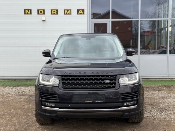 2013 Land Rover Range Rover IV, чёрный - вид 1