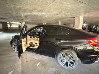2015 BMW X6 30d II (F16), чёрный, 4200000 рублей, вид 4