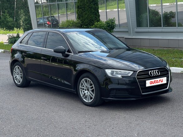 2017 Audi A3 III (8V) Рестайлинг, чёрный, 1250000 рублей - вид 3