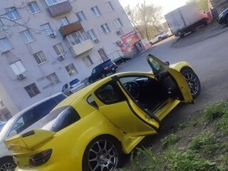 2003 Mazda RX-8 I, жёлтый, 750000 рублей, вид 2