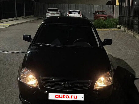 2008 Lada (ВАЗ) Priora I, чёрный, 300000 рублей, вид 3