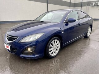 2010 Mazda 6 II (GH) Рестайлинг, синий, 840000 рублей, вид 1