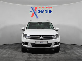 2014 Volkswagen Tiguan I Рестайлинг, белый, 1270000 рублей, вид 2