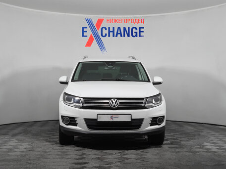 2014 Volkswagen Tiguan I Рестайлинг, белый, 1270000 рублей, вид 2