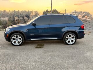 2010 BMW X5 35i II (E70) Рестайлинг, синий, 1700000 рублей, вид 3