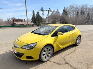 2013 Opel Astra GTC J Рестайлинг, жёлтый, 620000 рублей, вид 1