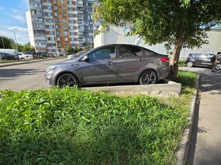 2016 Kia Rio III Рестайлинг, серый, 1150000 рублей, вид 4