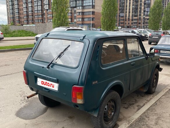 1998 Lada (ВАЗ) 2121 (4x4) I Рестайлинг, синий, 145000 рублей - вид 3