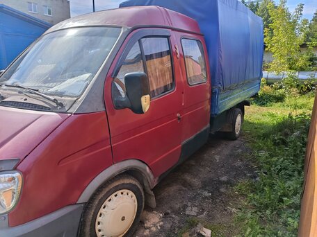 2005 ГАЗ ГАЗель (33023/330273) Фермер, красный, 400000 рублей, вид 1