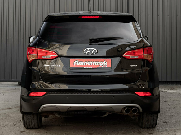 2013 Hyundai Santa Fe III, чёрный, 1780000 рублей - вид 5