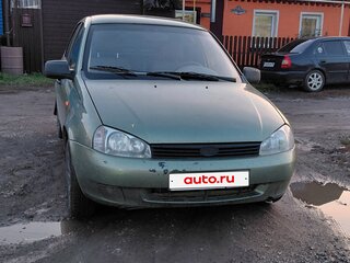 2010 Lada (ВАЗ) Kalina I, зелёный, 90000 рублей, вид 3