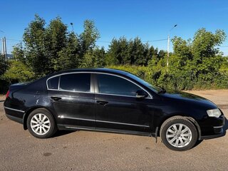 2007 Volkswagen Passat B6, чёрный, 630000 рублей, вид 3