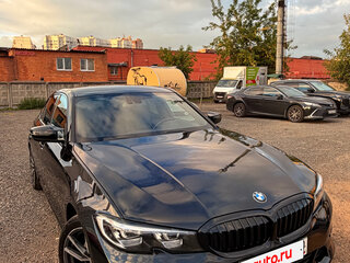 2021 BMW 3 серии 320i VII (G2x), чёрный, 3850000 рублей, вид 3