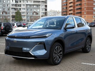 2026 Geely EX5 Гибрид EM-i, синий, 3974990 рублей, вид 4