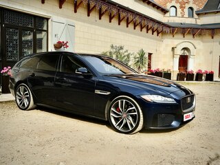 2017 Jaguar XF II, синий, 3490000 рублей, вид 2