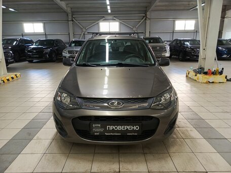 2014 Lada (ВАЗ) Kalina II, коричневый, 299000 рублей, вид 2