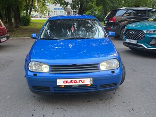 1998 Volkswagen Golf IV, синий, 430000 рублей, вид 1