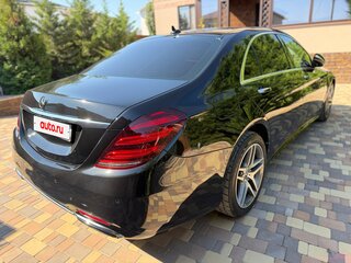 2019 Mercedes-Benz S-Класс 350 d Long VI (W222, C217) Рестайлинг, чёрный, 4200000 рублей, вид 3